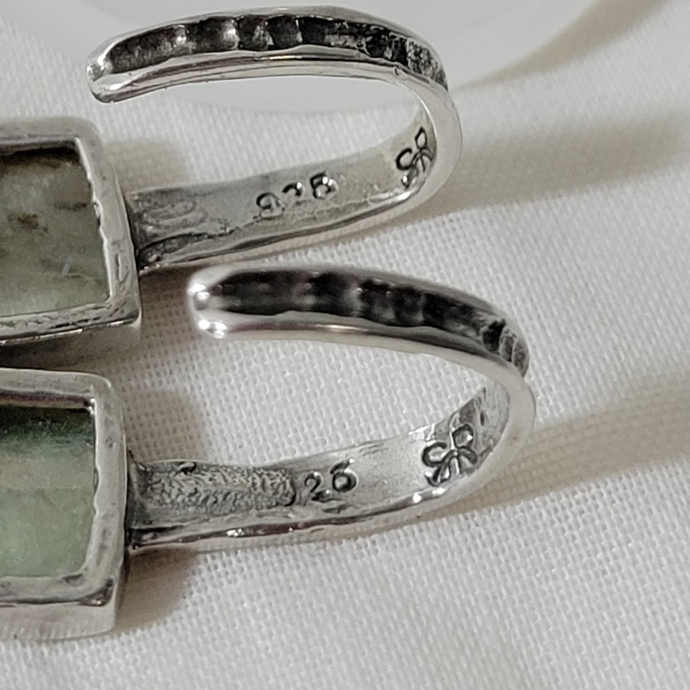 ❤ 925-SILVER VINTAGE EARRINGS - Picture 4 of 16